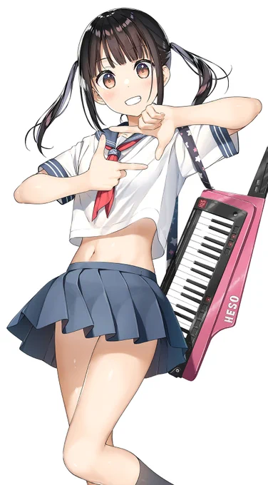 ツインテールはいつでもいい
へそもいい
#ツインテールの日 
