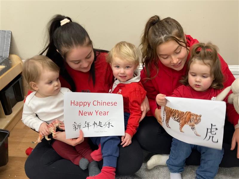 snapgrosvenor's tweet image. Celebrating different festivals around the world allows us all to learn about different cultures and traditions. Whilst celebrating Chinese New Year yesterday our babies painted tigers in honor of the year of the tiger! #yearofthetiger #ChineseNewYear2022 #childrenslearning 🐅🎉