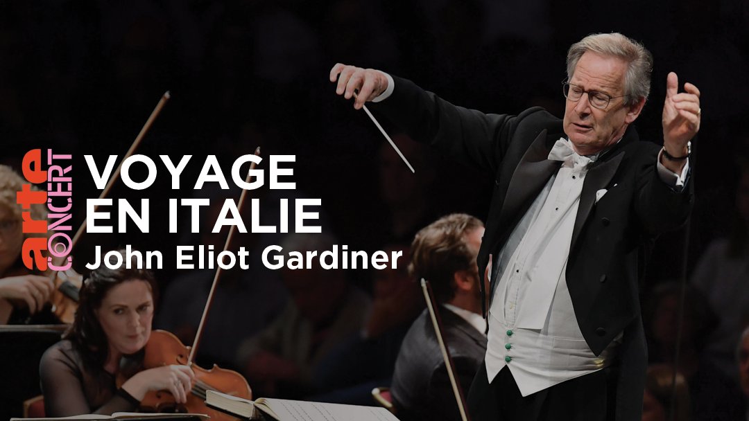 Direction l'Italie avec Sir John Eliot Gardiner et le <a href="/PhilharRF/">Orchestre Philharmonique de Radio France</a> jouant des oeuvres de Berlioz et d'Elgar. bit.ly/GardinerItalie