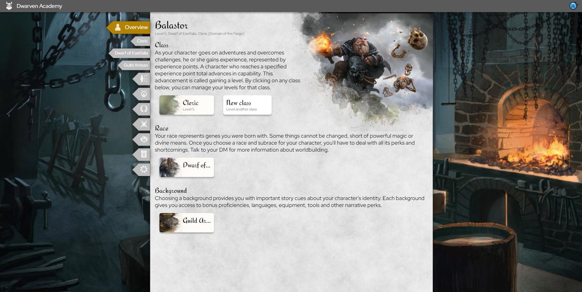 DwarvenAcademy's tweet photo. This week, I am continuing to expand the revamped look of https://t.co/1tvKiEOCCW so that your character sheet really looks gorgeous and epic as if it was out of a module!
#WIPWednesday #dndtool #ttrpgfamily #dnd5e https://t.co/evdDNm3fR1