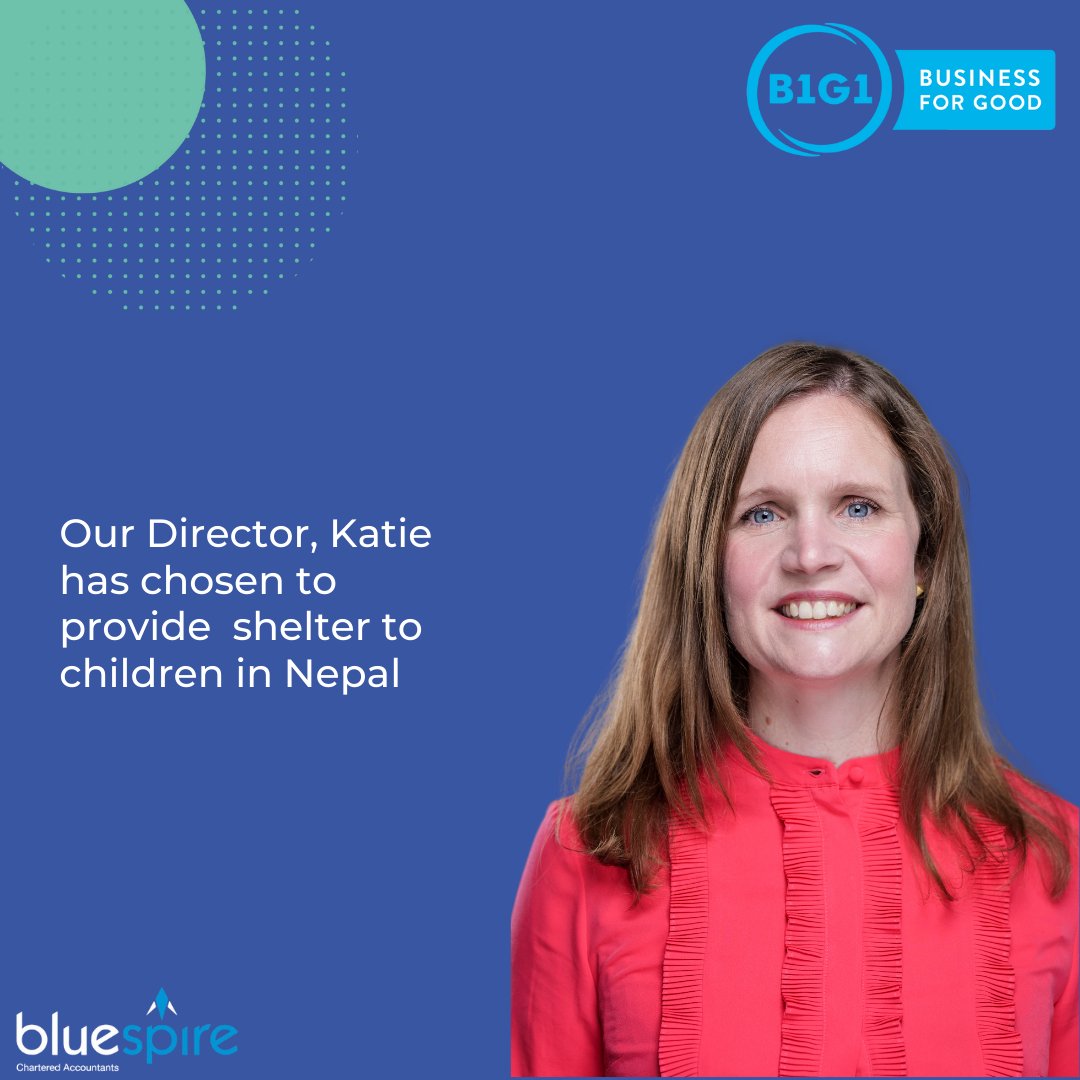 ⭐️BUSINESS FOR GOOD⭐️
This month it was our Director, Katie who was chosen to pick where our monthly giving goes, and she has chosen to provide vulnerable children with shelter in Nepal. Check out the Impacts we have made since joining B1G1 on our website:
thechichesteraccountants.com/b1g1/