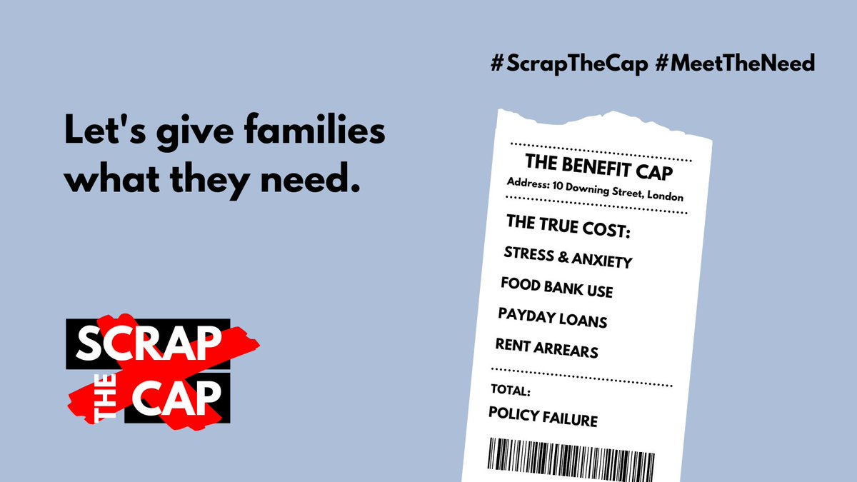 Like the NHS &amp; other public services we all rely on, our social security system is supposed to provide the help we need, when we need it. But the benefit cap holds people back from accessing the help they deserve.

We’re calling on <a href="/RishiSunak/">Rishi Sunak</a> to #MeetTheNeed &amp; #ScrapTheCap.