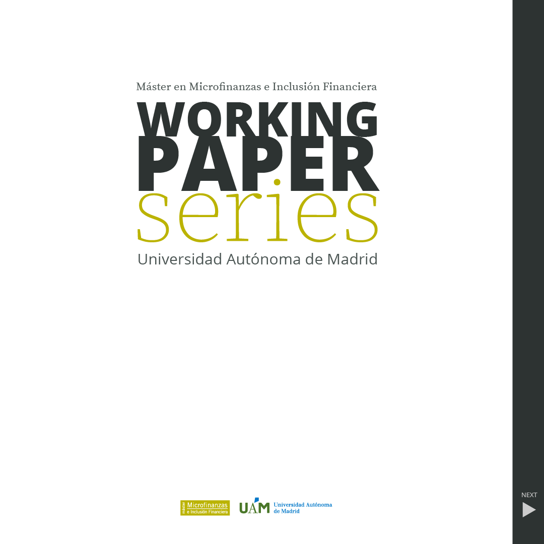 MicrocreditoUAM's tweet photo. Ya están disponibles los #TFM de estudiantes del curso pasado.
Puedes verlos todos aquí: https://t.co/zcJwoOiwvH.
Estos, y otros trabajos, en nuestra web en el apartado de investigación.
#MMeIF #MasterMicrofinanzasUAM #microfinanzas #inclusionfinanciera #fintech #UAM https://t.co/jW1hTRvqhV