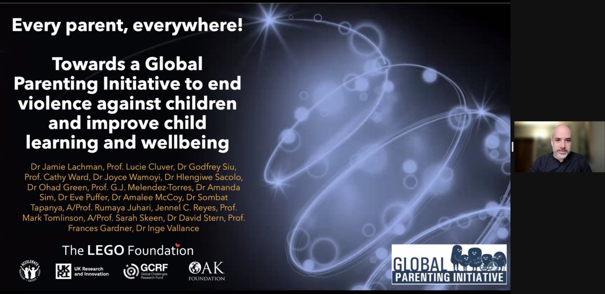 It's the final day of <a href="/accelerate_hub/">Accelerate Research Hub</a>'s annual meeting! @JamieLachman kicks us off with a presentation on <a href="/ParentingLH/">Parenting for Lifelong Health</a>'s Global Parenting Initiative which emphasises the importance of positive parenting as a #developmentaccelerator