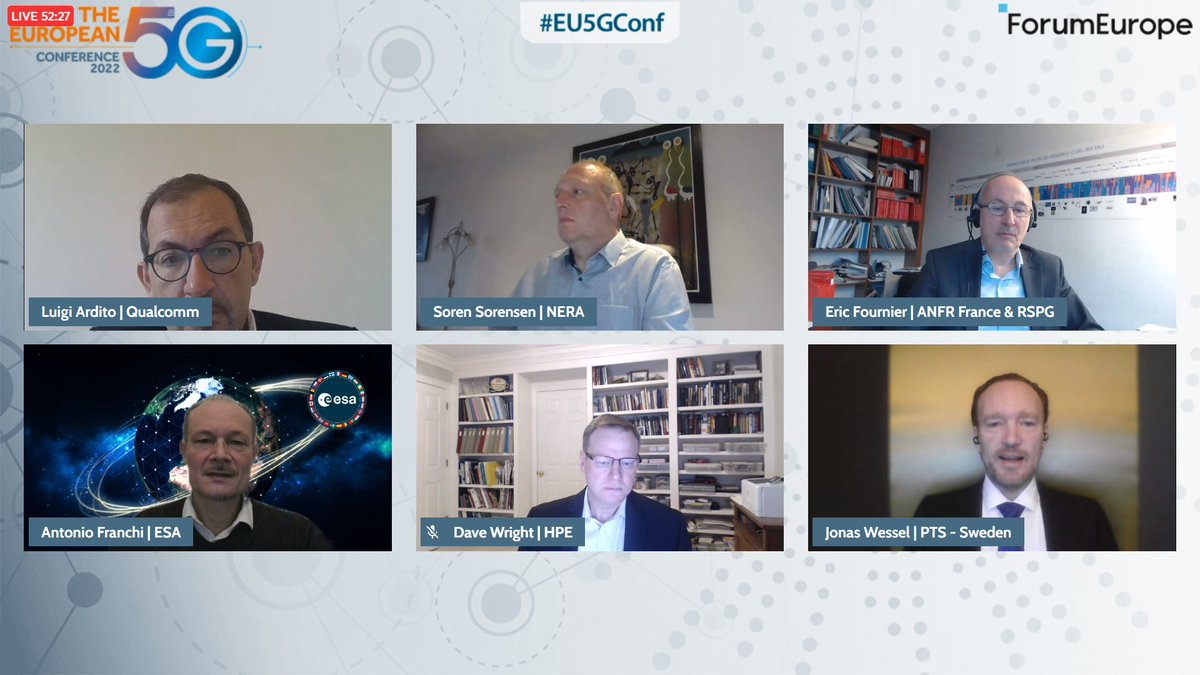 ESA Space Solutions (@space4europe) on Twitter photo 🛰️ 'To be effective, connectivity needs to be seamless, ubiquitous & resilient. These are attributes which space can offer to #5G & 6G.' ~ Antonio Franchi, Head of <a href="/ESA/">European Space Agency</a>'s 5G/6G & IoT Strategic Programme, reflecting on last week's #EU5GConf.
▶️ youtu.be/wafMVSWPk1g
<a href="/ForumEurope/">Forum Europe</a> 🛰️ 'To be effective, connectivity needs to be seamless, ubiquitous & resilient. These are attributes which space can offer to #5G & 6G.' ~ Antonio Franchi, Head of <a href="/ESA/">European Space Agency</a>'s 5G/6G & IoT Strategic Programme, reflecting on last week's #EU5GConf.
▶️ youtu.be/wafMVSWPk1g
<a href="/ForumEurope/">Forum Europe</a>