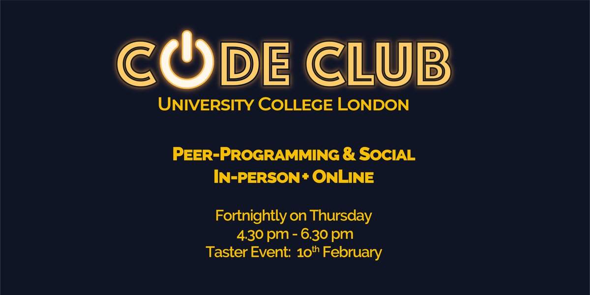 Code Club @UCL tweet media