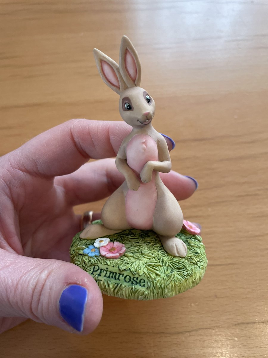 Thlayli_WDP's tweet photo. Finally a Primrose ๐
Still miss few of those Enesco figures sadly ๐ญ
#WatershipDown #WatershipDownCollection #Primrose #Enesco https://t.co/U3sxRzHrHH