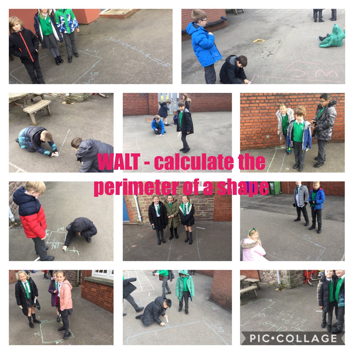 Dosbarth Ogwen have had a fantastic morning, using a scale, drawing squares and rectangles and calculating their perimeter <a href="/cwprimary/">CW Primary School</a>