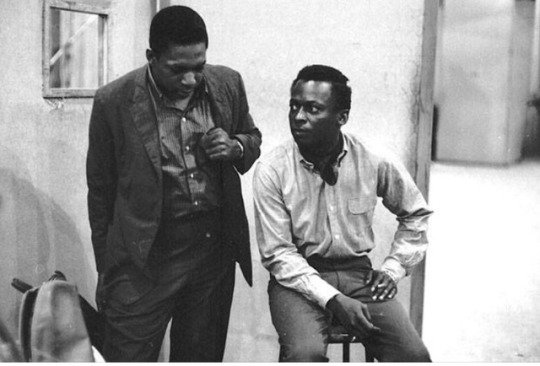 John Coltrane and Miles Davis ...