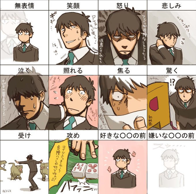 表情練習 高画質 のtwitterイラスト検索結果