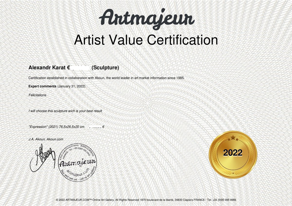 Artist Value Certification