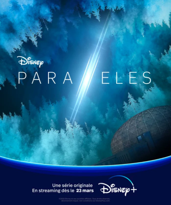 A VOS POSTES
Une nouvelle série française débarque le 23 mars sur <a href="/DisneyPlusFR/">Disney+ FR</a>. Il s'agit de #paralleles, 1 série fantastique (6x40') ds laquelle 4 amis sont propulsés dans des dimensions //. Création : Quoc Dang Tran. Réal : Benjamin Rocher et JB Saurel. Prod : <a href="/EmpreinteDig/">Empreinte Digitale</a>