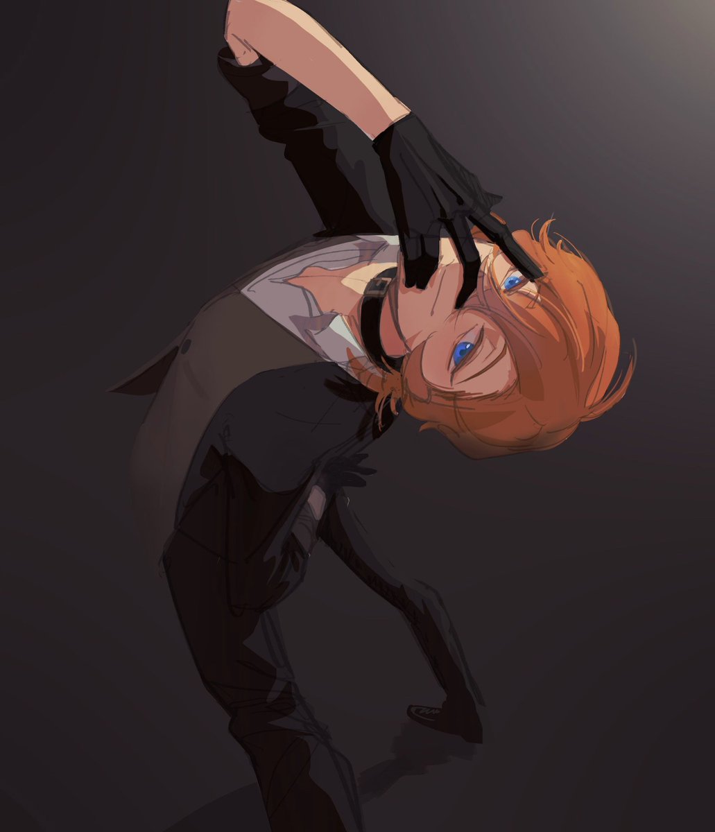 LEIXXXJAKH's tweet photo. 以及一月份画的chuya 🍊#文豪ストレイドッグス  #中原中也  #chuya https://t.co/AFbhIxQHT6