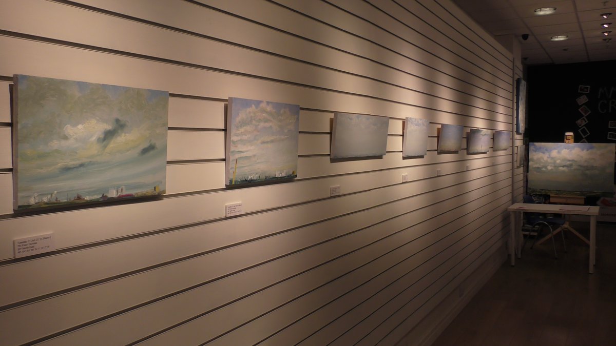 Exhibitions have changed.
Meeting Between Spaces ... Homeless Cafe Mural sketches and Looking to the Sky Paintings made in January.  <a href="/ace_thenorth/">Arts Council England, North</a> <a href="/ace_national/">Arts Council England</a> <a href="/TNLComFund/">The National Lottery Community Fund</a> <a href="/AdrianMoule/">Adrian Moule</a> <a href="/Transitions_17/">Transitions17</a> <a href="/2Bartcentre/">2B</a>