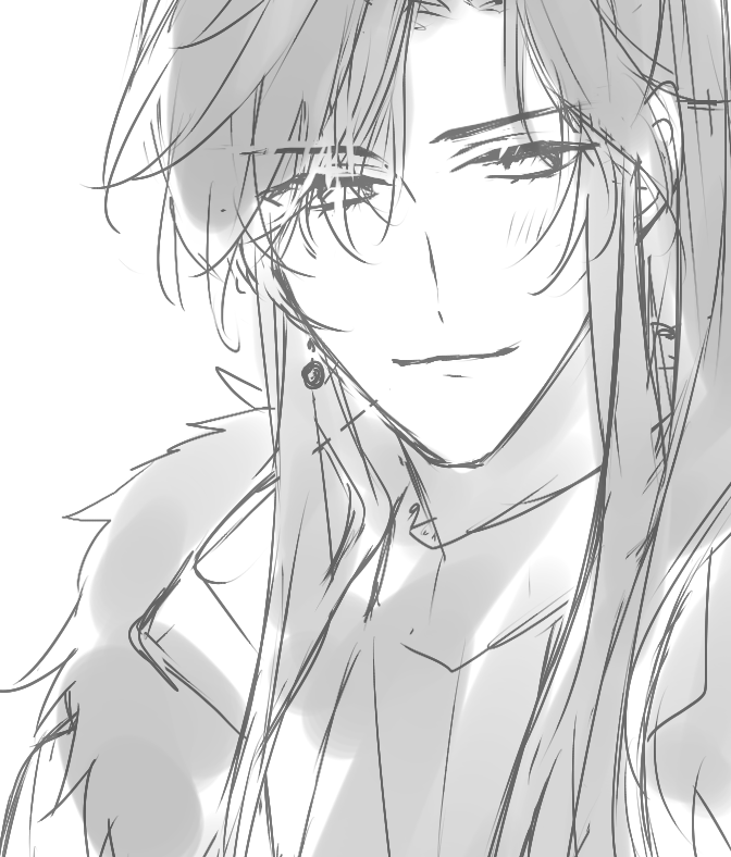 wip 現パロの花花は眼帯ないから誰だ?てなる🤔 