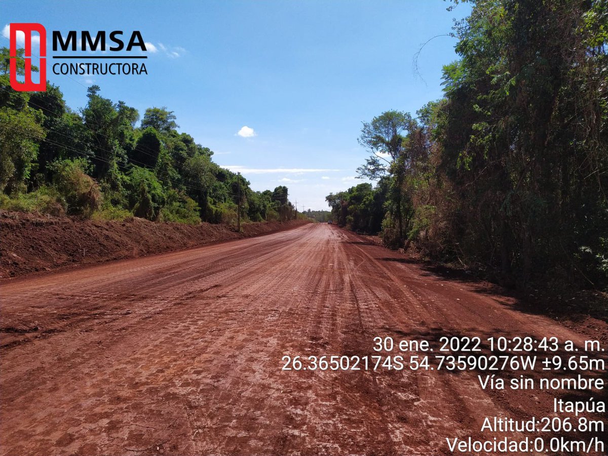 ArnoldoWiens's tweet image. ACCESO A PUERTO MAYOR OTAÑO| En plena marcha esta obra fundamental que conectará el Corredor de Exportación con este puerto sobre el río Paraná @mopcparaguay @MaritoAbdo