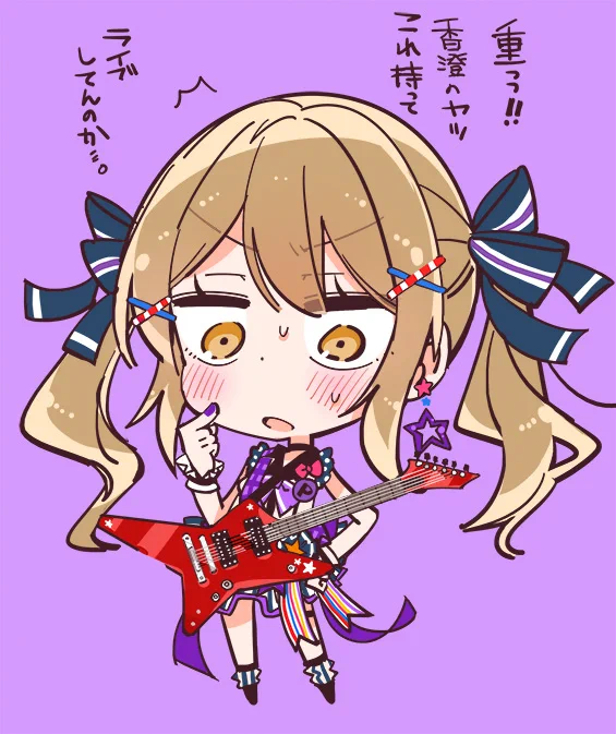 ツインテみんなかわいいー💜💗
#ツインテールの日 #バンドリ 