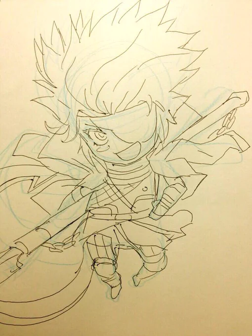 ちっこいの色々描いてた 
