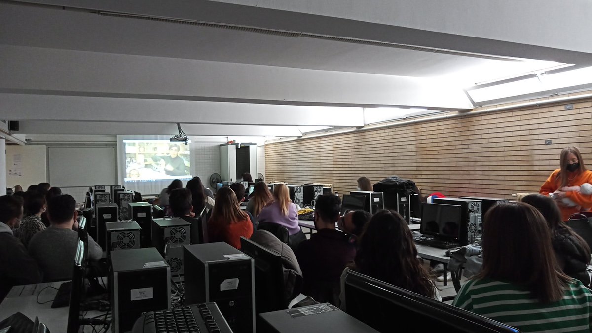 patriciagascon's tweet photo. Día de proyección de #Proycom enhorabuena por todo vuestro trabajo @cmartalazo @AnaMancho_ @MorteNadal 👏👏👏 https://t.co/KgkTj0JUtu