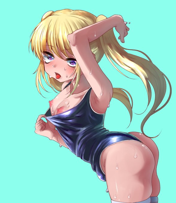 さむいから夏のメスガキかいた #男の娘 #メスガキ 