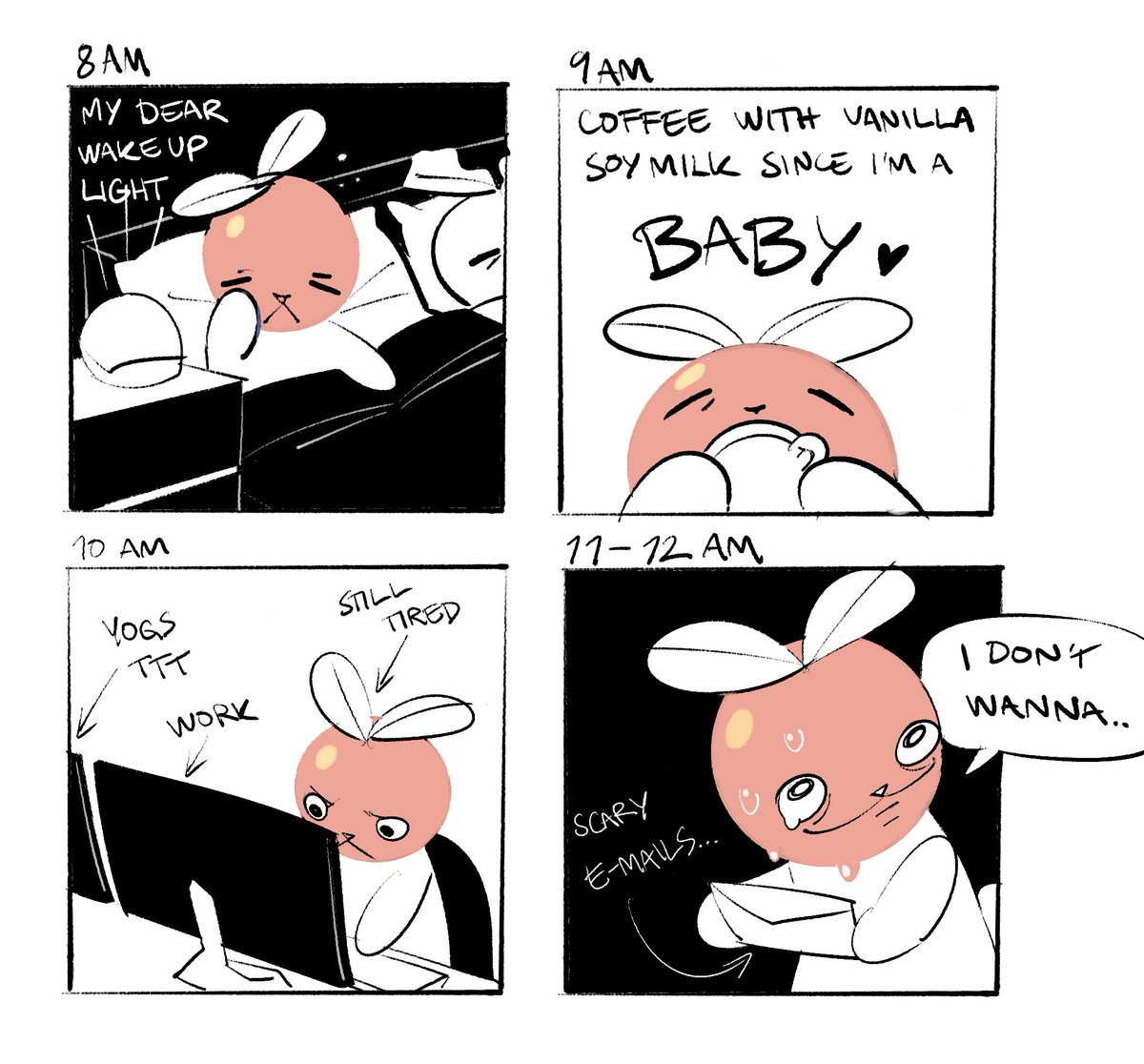 Hempulan's tweet photo. Every year without an exception I miss the hourly comics day, so this year I’m going to do it a day late rather than not doing it at all https://t.co/NuZwQZ9Zk1