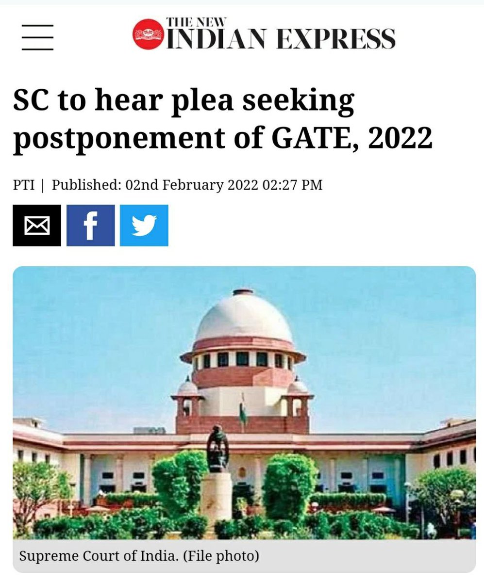 dentodontics's tweet photo. Now The Justice lies for #GATE2022 aspirants in hand of #CJIRamana #CJI #SupremeCourt 
We request the supreme to have look at plea of 8 to 9 lakhs aspirant future
So it's the time need 
#postponegate2022
#delayGATE22
#SCdelayGATE22 
Hope justice prevail 🙏🙏🙏
@sushant_says https://t.co/2XmLybkTH7