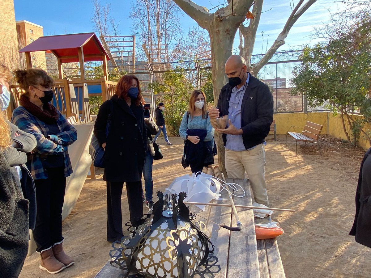 Avui, a l'Escola Àgora i a l'Ateneu de Fabricació del Parc Tecnològic de Nou Barris, coneixent de primera mà projectes que impliquen a la comunitat educativa i a veïns i veïnes entorn la tecnologia i la creació digital.

La innovació, al servei de la cohesió social. Bona feina!👏🏻