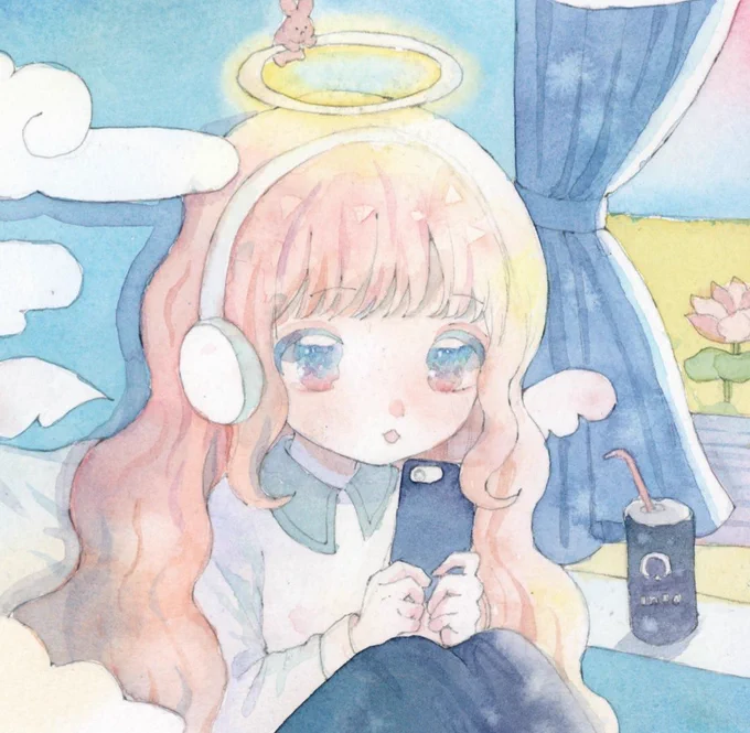 #冬の創作クラスタフォロー祭り
 #絵描きさんと繋がりたい
 #絵柄が好みって人にフォローされたい
水彩が好きです!
RT中心に♡も巡回します🕊 