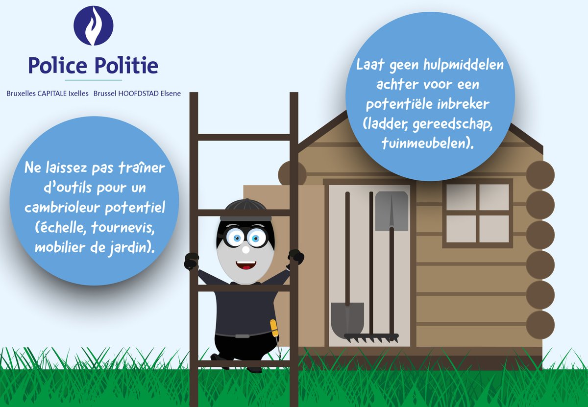 zpz_polbru's tweet photo. #ConseildelaSemaine #préventionvol
#TipvandeWeek #diefstalpreventie https://t.co/daolWRCte7
