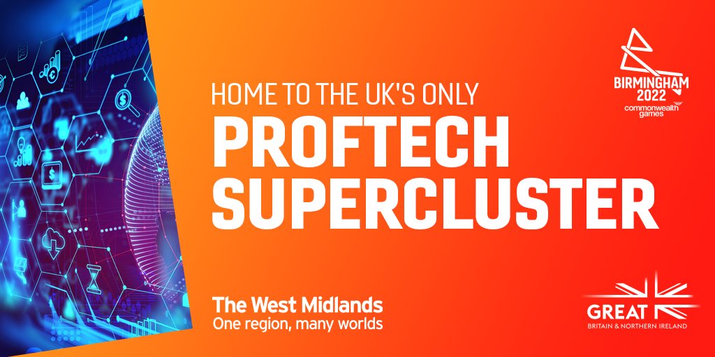 invest_wm's tweet photo. The UK's #ProfTech centre of excellence.
The West Midlands stands out from all other region’s in the ProfTech space as it is home to @supertech_wm– the UK’s first & only ProfTech supercluster.
For more on SuperTech's work and our ProfTech sector: https://t.co/8k4mr9GpTA https://t.co/exms0IrLVn