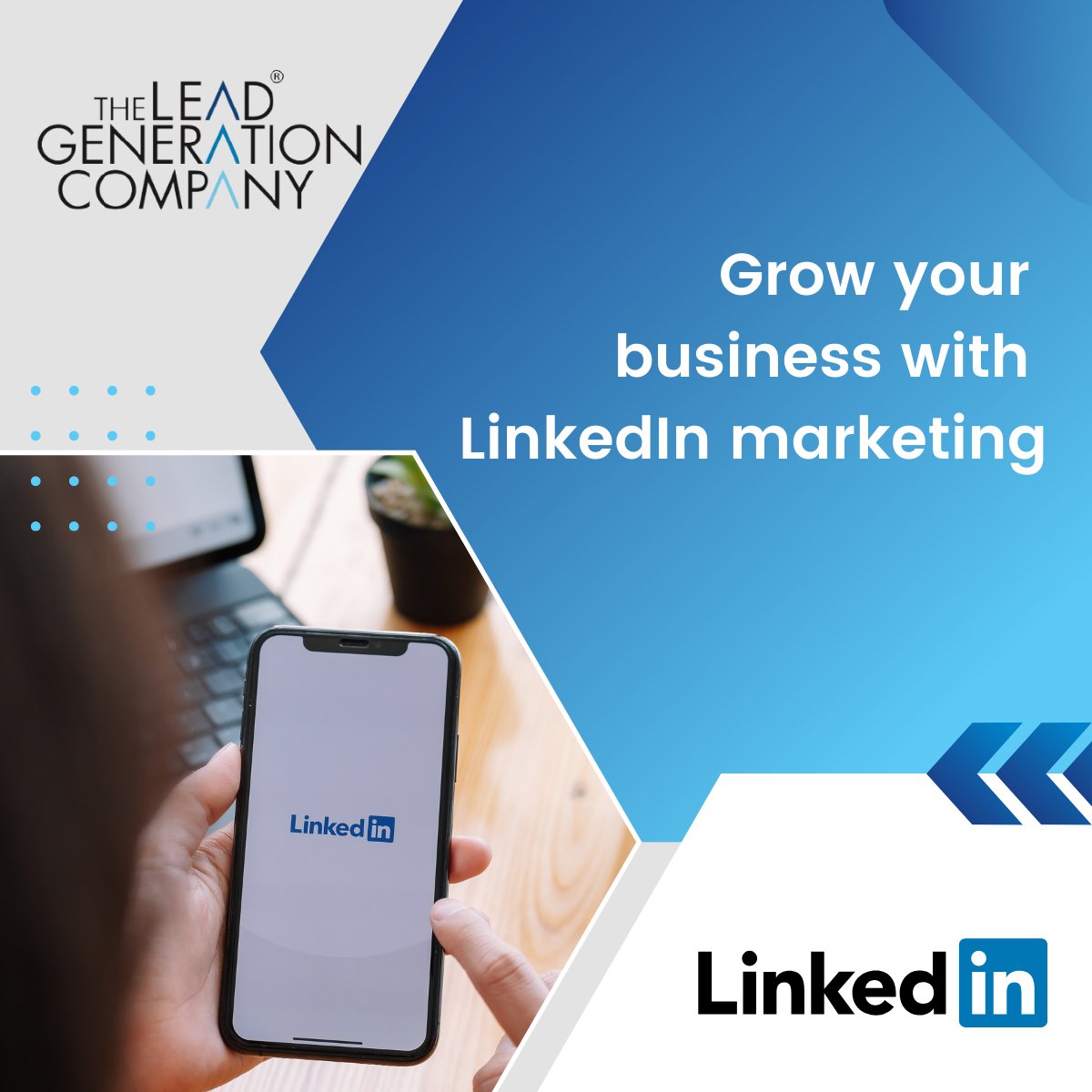 LinkedIn is 277% more effective for lead generation than other social media networks.

By creating high quality campaigns we can generate leads for your business.

Get in touch today to find out more about LinkedIn marketing: ow.ly/aK9x50HFmoR