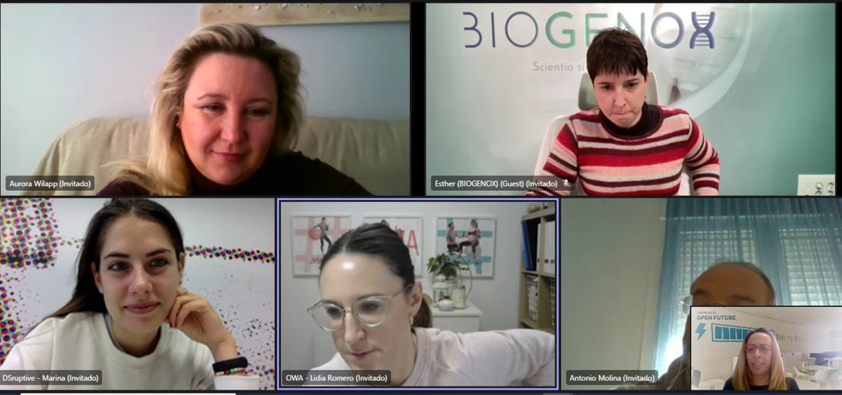 Las #startups de #ElCable revisan el estado de sus proyectos en una nueva sesión de 'peer review' #SomosAOF 
<a href="/wilappofficial/">Wilapp</a> <a href="/biogenox/">Biogenox</a> @DsruptiveSweden <a href="/lidiaromero_owa/">Lidia Romero</a>