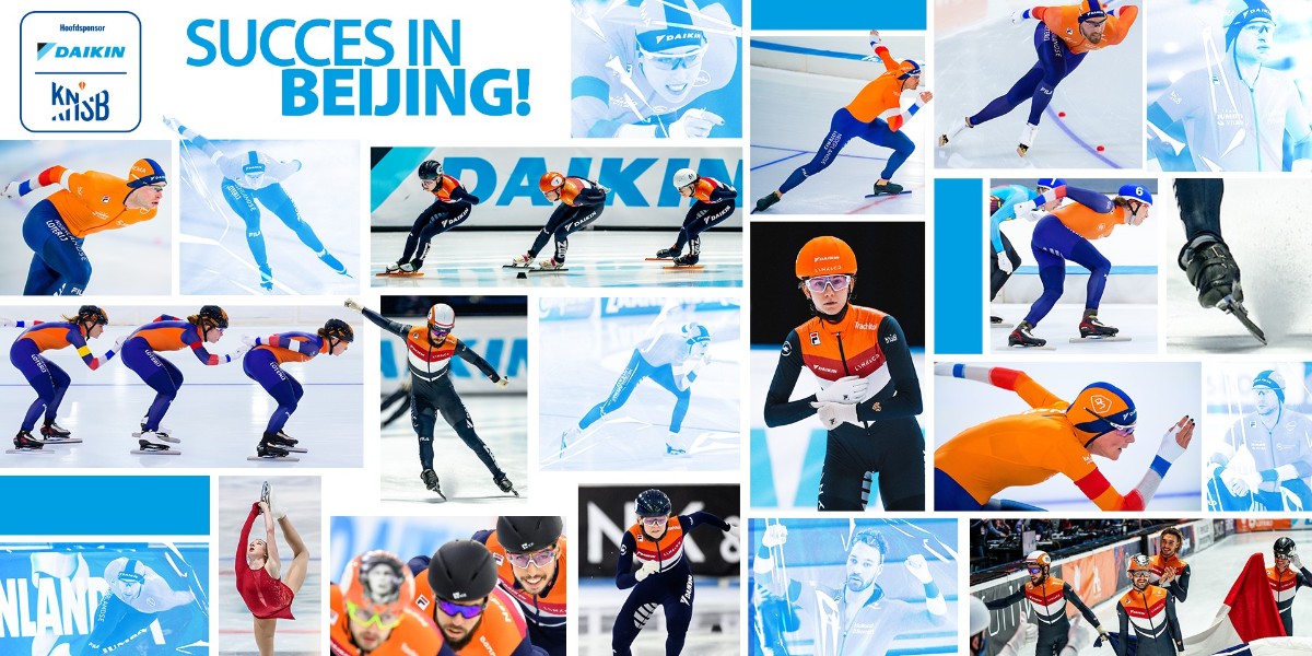 Nog een paar dagen en dan barst de strijd los in Beijing! 🔥 Op 4 februari gaat het grootste wintersportevenement ter wereld van start! Wij wensen alle atleten heel veel succes! Zet 'm op!  #Daikin #Warmhartvoorschaatsen #Trotsehoofdsponsor #Schaatsen #Shorttrack #Kunstrijden