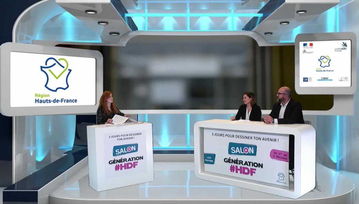 [Salon #GenerationHDF] Les métiers de l'énergie t'intéressent ? Connecte toi vite sur notre chaîne #YouTube #hautsdefrance, nos experts Guillaume et Elodie de <a href="/GRDF/">GRDF</a> répondent en direct à toutes tes questions ⏩ youtu.be/hX0_tIG55PE
