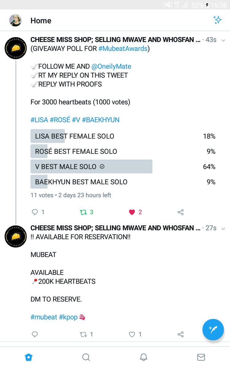 DreamloveShubh9's tweet photo. @kpopvotesss @OneilyMate Done all ✅ for V Best Male Solo 👍
 I vote for #BTSV #V https://t.co/Chc81M6mO8