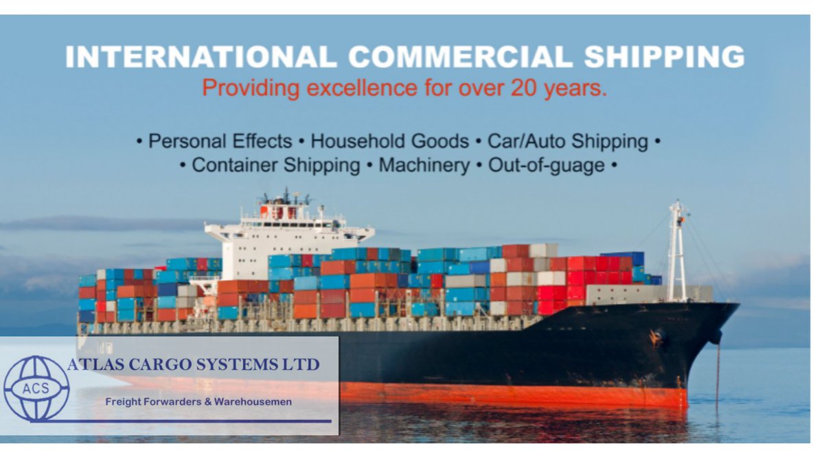 With a rich interest and knowledge in the profession of freight forwarding and cargo handling, we at Atlas are primed to handle all your shipping needs.
visit us at atlascargosystems.com