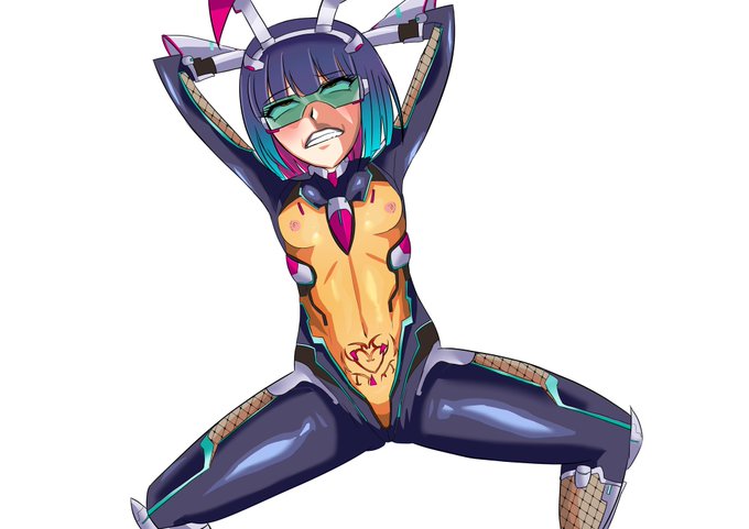 対魔忍RPG 綴木みこと
スーツを描くのが大変 