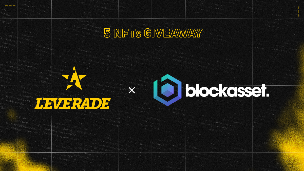 belegends_ok's tweet photo. @Leverade x @Blockassetco 5 NFTs GIVEAWAY! 🎉

Win one of the five NFTs from exclusive @Blockassetco collection!

1) Follow @leverade
2) Follow @Blockassetco
3) RT &amp; Like this post
4) Join LEVERADE's Telegram channel: https://t.co/RuYgwhQ20W
5) Comment your TG user &amp; SOL Wallet https://t.co/2UaGJvw7hB