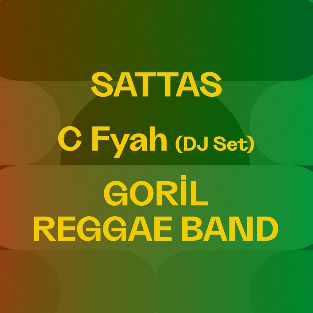 sattasband's tweet photo. Şubat ayı geldi ve Bob Marley’in Doğum Günü kutlamalarının da zamanı geldi. 05 ŞUBAT CUMARTESİ gecesi, @GorilReggae ile konser sahnesindeyiz. Gecenin başı ve sonunda ise dj (biz regiciler selekta deriz) setinin başında @c_fyah olacak. O gece @BabylonBomonti de güzellikler olacak. https://t.co/zwmg0iQ01Z