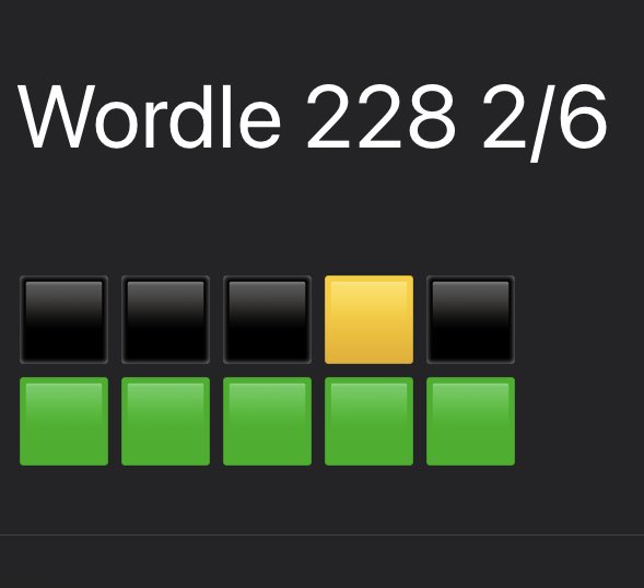 #wordle I can “retire” from wordle now 🤣