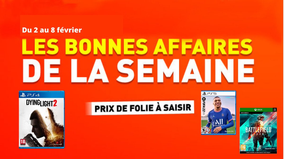 Les bonnes affaires de la semaine sont disponibles !💰

👉bit.ly/3AZYoxu
