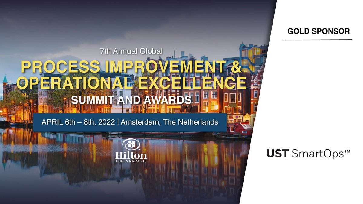 CparityE's tweet photo. Excited to introduce  @USTglobal our Gold sponsor for the upcoming 7th Annual Global Process Improvement &amp; Operational Summit and Awards!

To know more visit https://t.co/JlqLL68G2o

#Cparity #Conference #Summit #Awards #Mobius #amsterdam https://t.co/flQ2fTWxvO