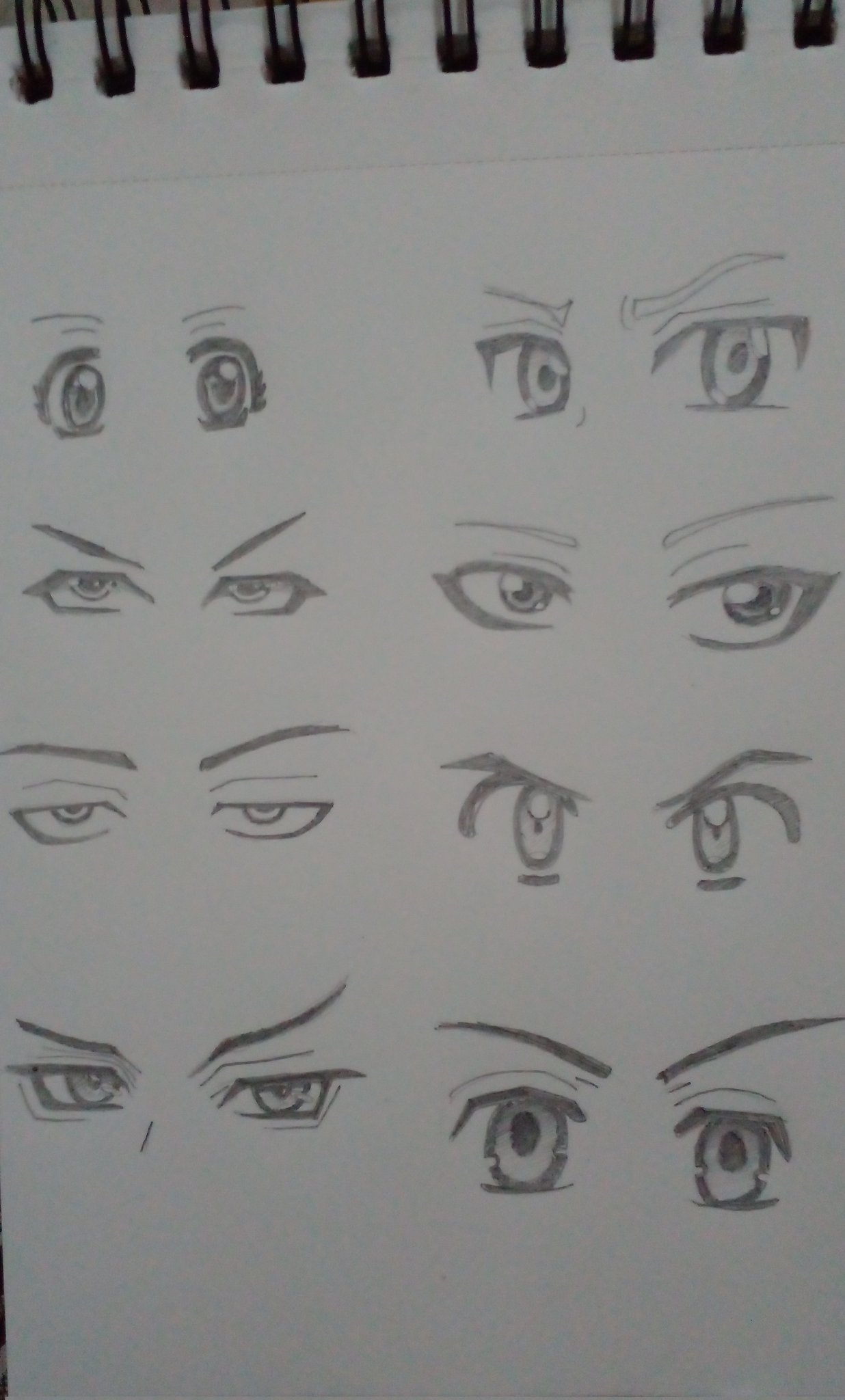 How to Draw Anime Eyes Step by Step  DrawingNow