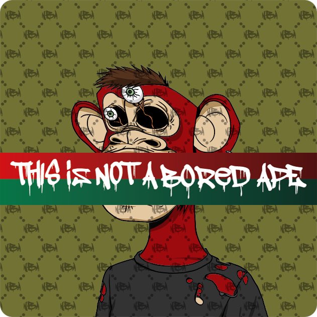 NotABoredApe's tweet photo. If i 

Were to die murdered in cold blood tomorrow 

Would you feel sorrow or show love 

Or would it matter? 

#NFTs #NFT #hiphop https://t.co/tERoNvSDPM