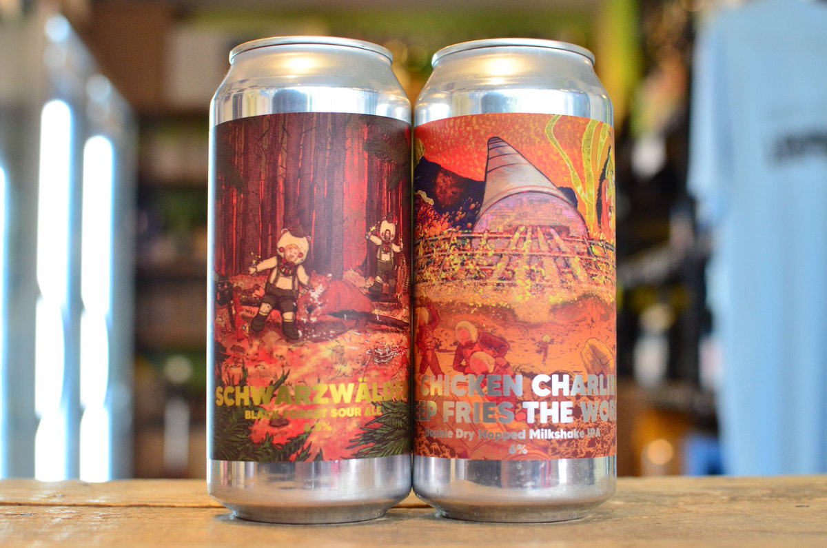 Hops + Crafts (@hopscrafts) on Twitter photo If you’ve been to <a href="/CuckooTaproom/">CUCKOO Taproom and Bottleshop</a> then you’ve probably tried these, but if you haven’t or you need more, they’re now available down here on Fore Street!
<a href="/WhyteBarBrewing/">Whyte Bär</a> Schwarzwälder and Chicken Charlie Deep Fries The World in store and online here:
shop.hopsandcrafts.co.uk/collections/ne… If you’ve been to <a href="/CuckooTaproom/">CUCKOO Taproom and Bottleshop</a> then you’ve probably tried these, but if you haven’t or you need more, they’re now available down here on Fore Street!
<a href="/WhyteBarBrewing/">Whyte Bär</a> Schwarzwälder and Chicken Charlie Deep Fries The World in store and online here:
shop.hopsandcrafts.co.uk/collections/ne…