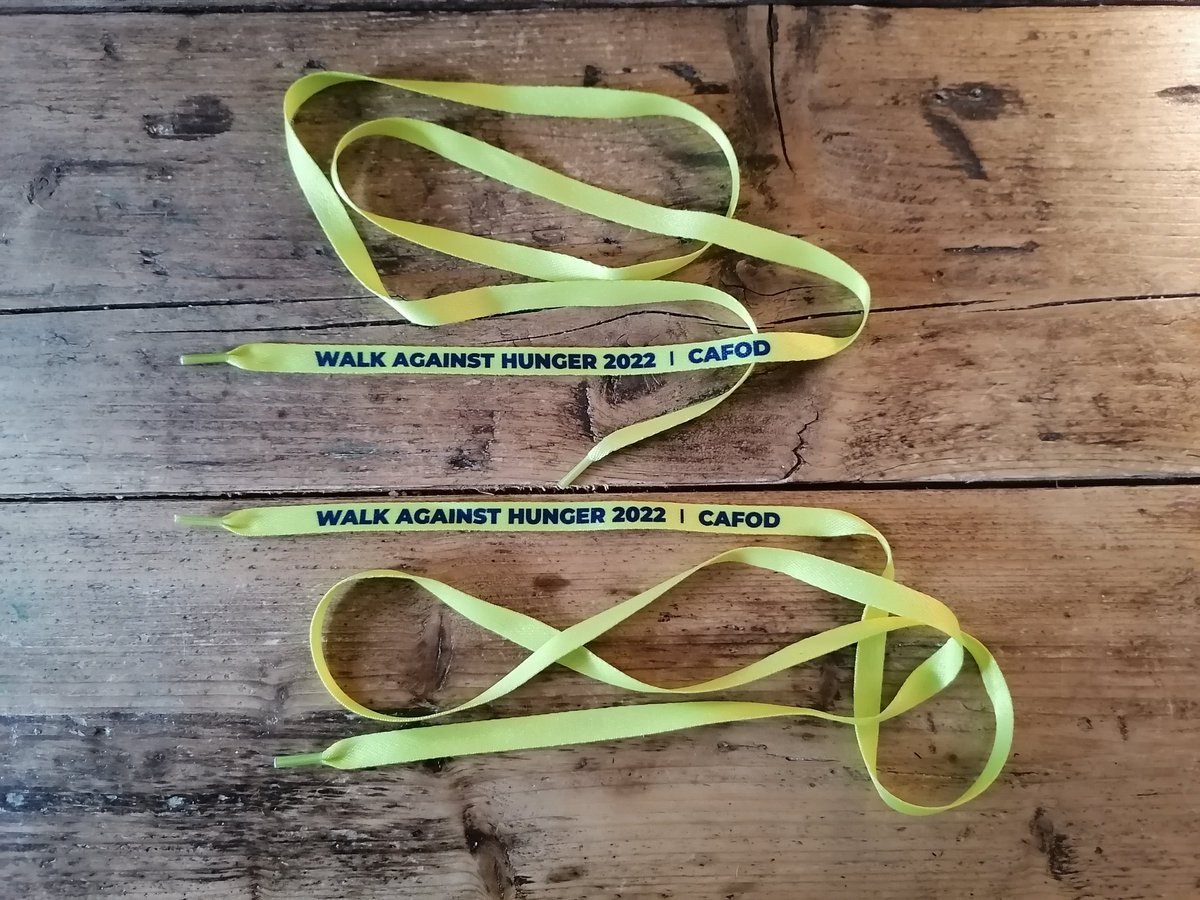 Loving the laces for <a href="/CAFOD/">CAFOD</a>'s #WalkAgainstHunger challenge! Have you got yours yet?