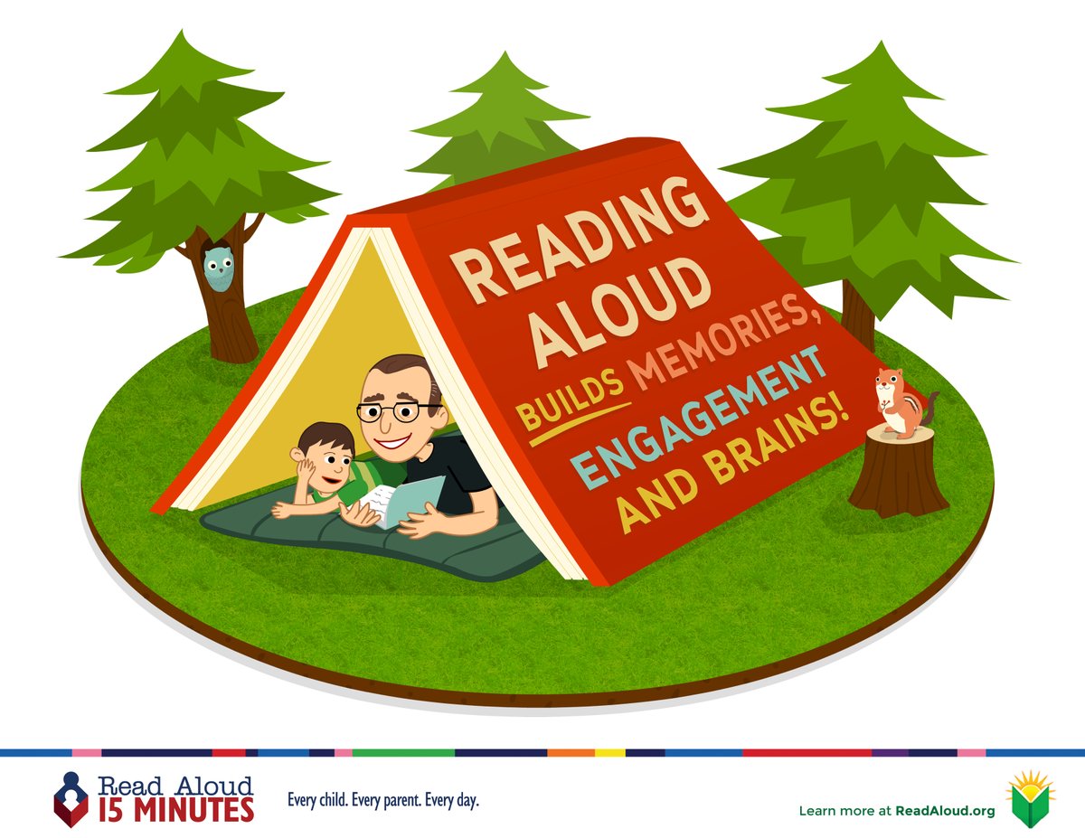 Reading aloud promotes language development, vocabulary, and literacy skills.   It also instills a love of reading while knowledge is gained and shared between the parent and child.  Reading aloud encourages bonding and the sharing of memories.  #WorldReadAloudDay