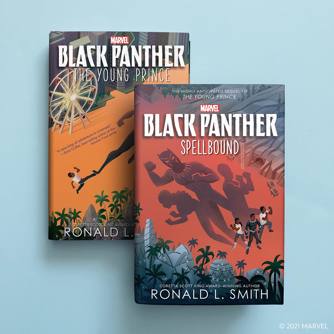 The Author Village (@authorvillage) on Twitter photo SPELLBOUND has arrived! The new Black Panther book is here! Congratulations to <a href="/RonSmithbooks/">Ronald L. Smith Left</a>, author of THE YOUNG PRINCE. Happy publication day and welcome to the world! SPELLBOUND has arrived! The new Black Panther book is here! Congratulations to <a href="/RonSmithbooks/">Ronald L. Smith Left</a>, author of THE YOUNG PRINCE. Happy publication day and welcome to the world!
