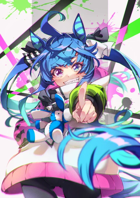 ここらへん
 #ツインテールの日 