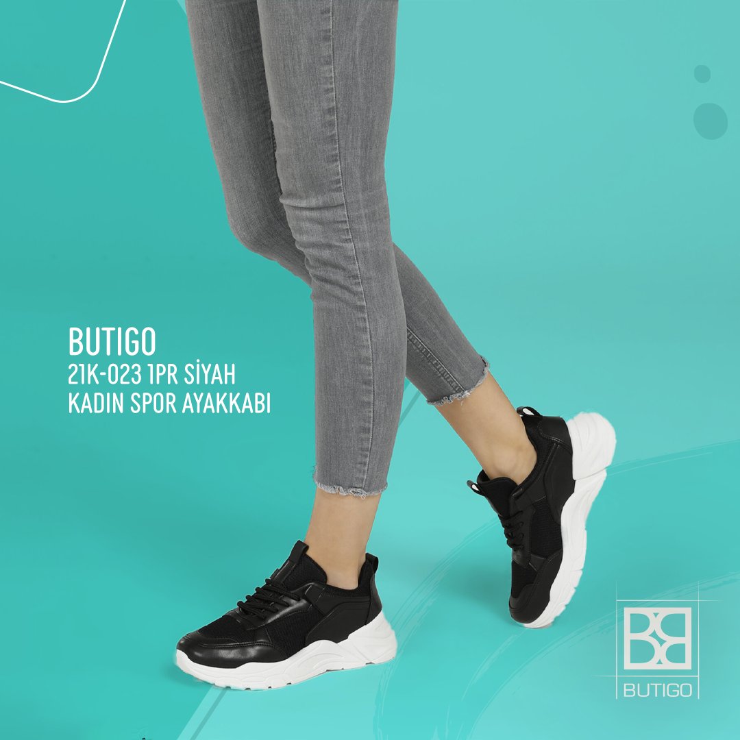 butigocom's tweet photo. Dinamik tarzına ayak uyduran sneaker’lar ile enerjini yükselt.

#Butigo #BenimModamO https://t.co/5kXcLZQdz1